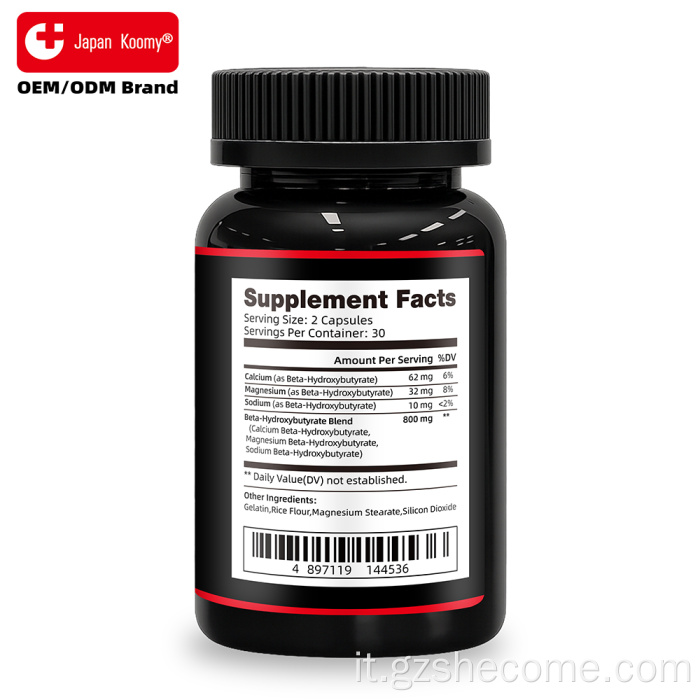 Shecome Keto Burn Capsule Brucia grassi Dieta chetonica